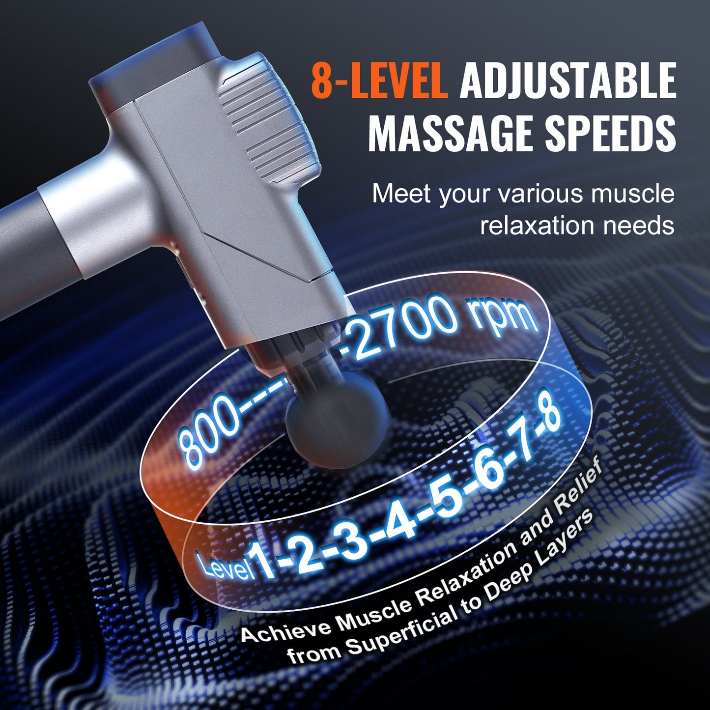 VOZA Kinetix Pro Pulse Percussion Massage Gun