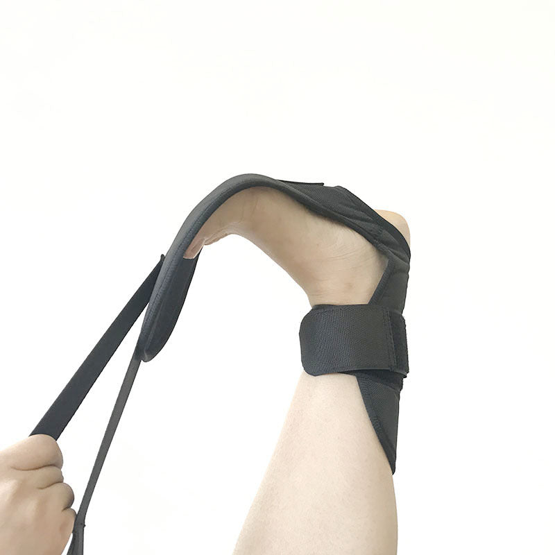 VOZA FasciaRelease Leg Stretching Strap with Padded Foot Cradle