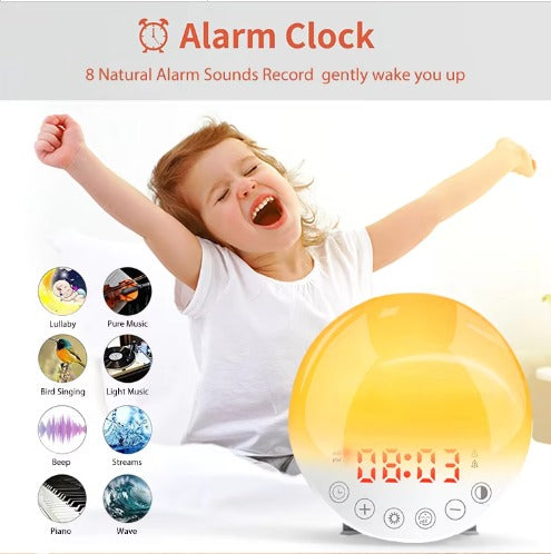 VOZA DawnSync Sunrise Alarm Clock