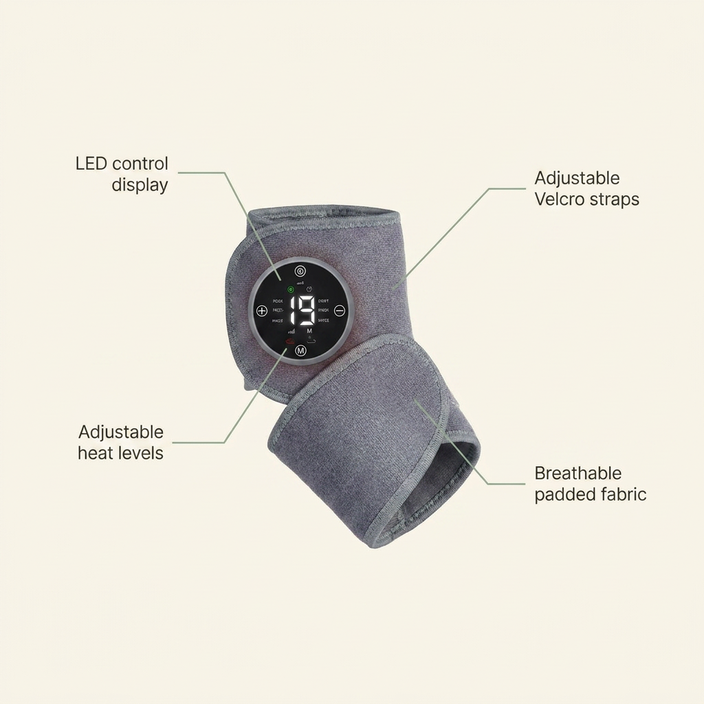 VOZA ThermaBrace Heated Ankle Compression Brace — VOZA