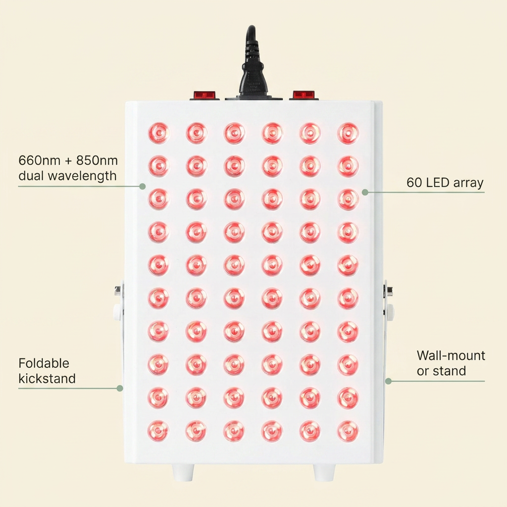 VOZA LumoMax Red Light Therapy Panel — VOZA