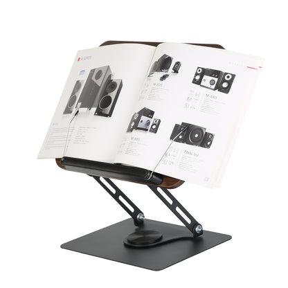 VOZA ErgoFlex Foldable Book & Tablet Stand with 360° Base