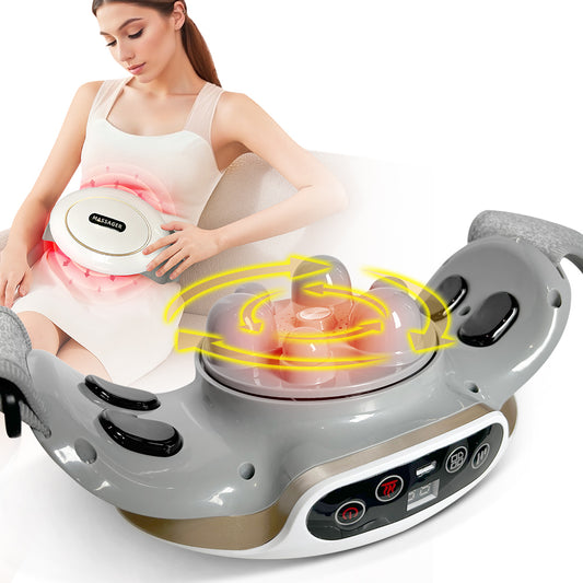 VOZA Visceral Relief Electric Kneading Disc Massager with Infrared Heat