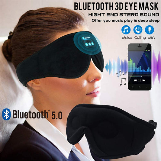 VOZA AuraSync Bluetooth Sleep Mask with Audio