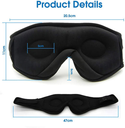 VOZA AuraSync Bluetooth Sleep Mask with Audio