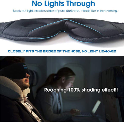 VOZA AuraSync Bluetooth Sleep Mask with Audio