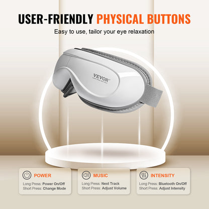 VOZA Apex Eye Heated Goggle Massager with Bluetooth & Air Compression