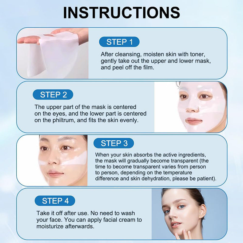 VOZA Dermal Glaze Bio-Collagen Deep Hydration Sheet Mask