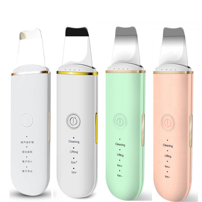 VOZA DermalResurface Ultrasonic Skin Scrubber & Ion Infusion Spatula
