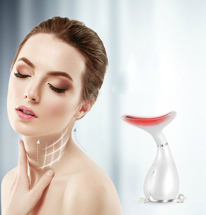 VOZA CerviLift Red & Blue LED Neck and Jaw Lifting Beauty Wand