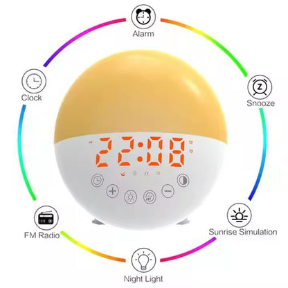 VOZA DawnSync Sunrise Alarm Clock