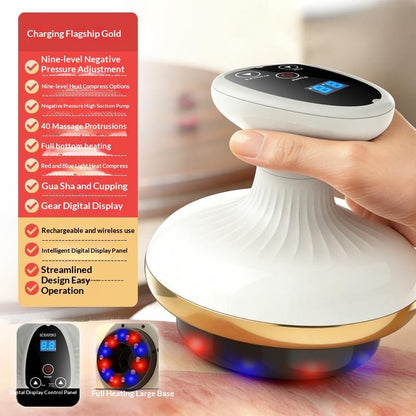VOZA ThermaGlide Electric Heated Gua Sha Body Sculpting Massager