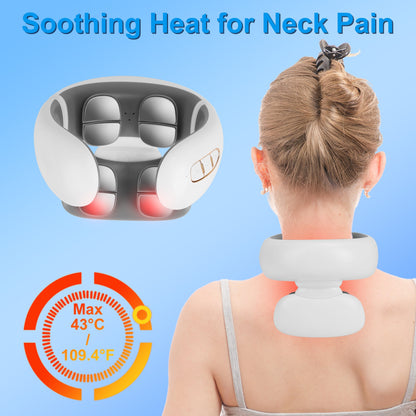 VOZA CerviSoothe Cordless EMS Neck Massager with Heat