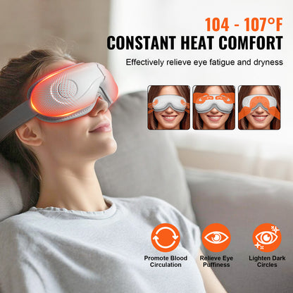 VOZA Apex Eye Heated Goggle Massager with Bluetooth & Air Compression