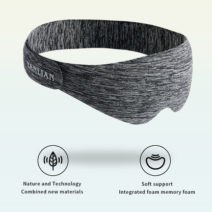 VOZA SomniCloud Contoured Blackout Sleep Mask