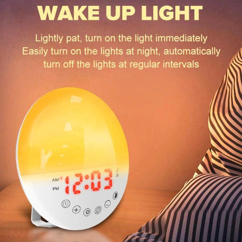 VOZA DawnSync Sunrise Alarm Clock