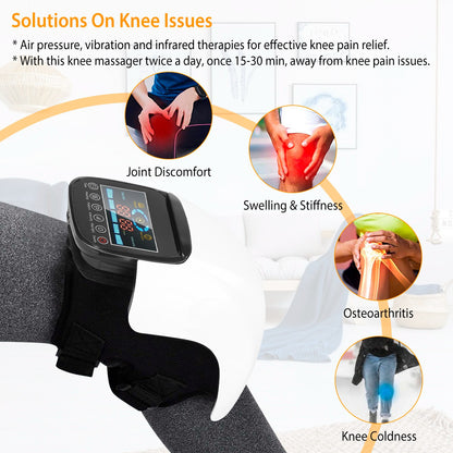 VOZA FlexRestore 4-in-1 Infrared Air-Pressure Knee Massager
