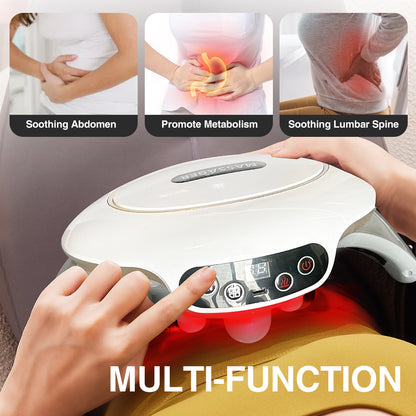 VOZA Visceral Relief Electric Kneading Disc Massager with Infrared Heat