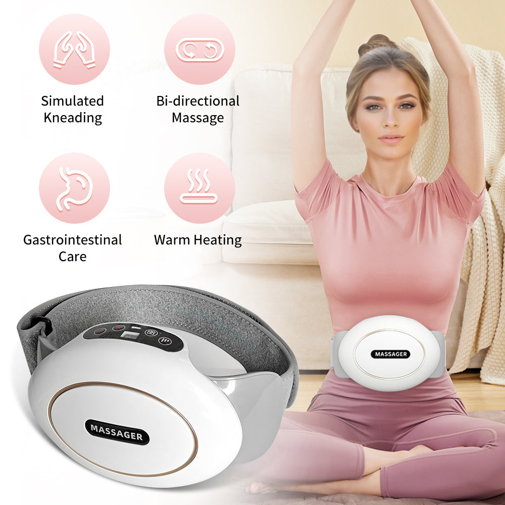 VOZA Visceral Relief Electric Kneading Disc Massager with Infrared Heat