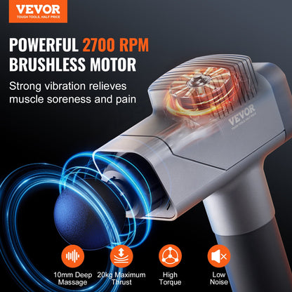 VOZA Kinetix Pro Pulse Percussion Massage Gun
