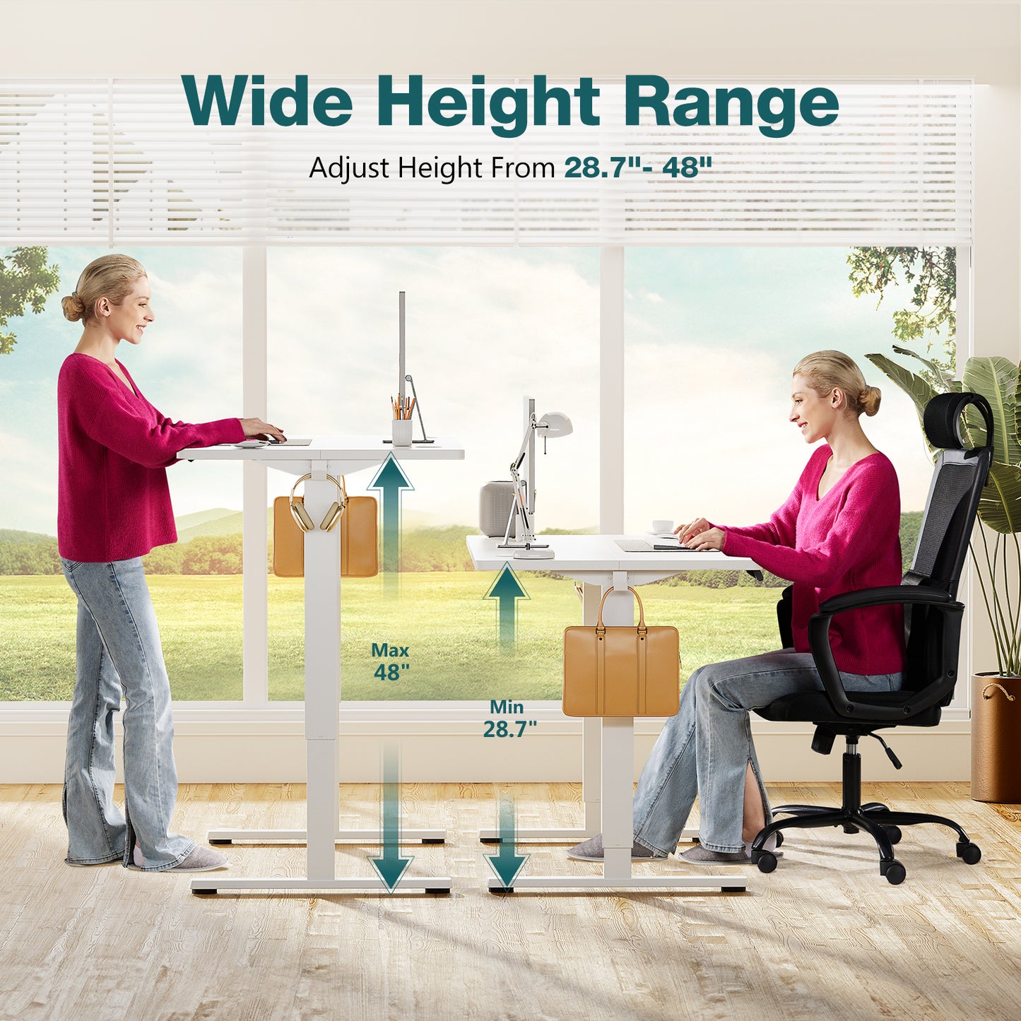 VOZA ErgoRise Electric Standing Desk