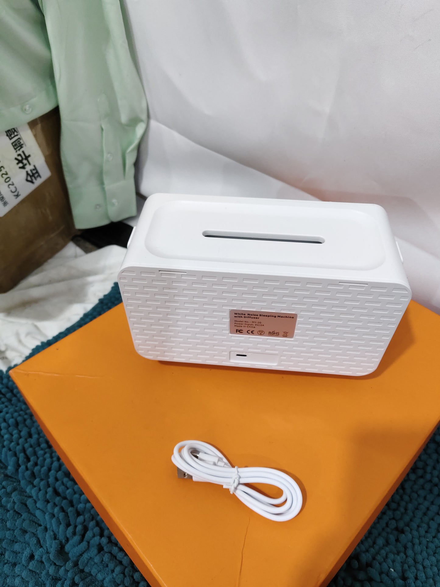 VOZA SomniCore 3-in-1 Flame Humidifier, White Noise & Sleep Light