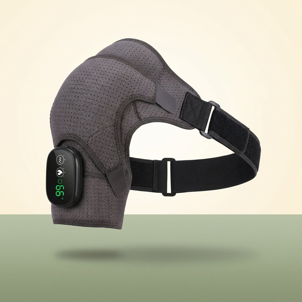 VOZA ThermaJoint Heated Shoulder, Knee & Elbow Vibration Recovery Wrap — VOZA