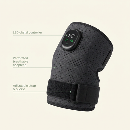 VOZA ThermaJoint Heated Shoulder, Knee & Elbow Vibration Recovery Wrap — VOZA