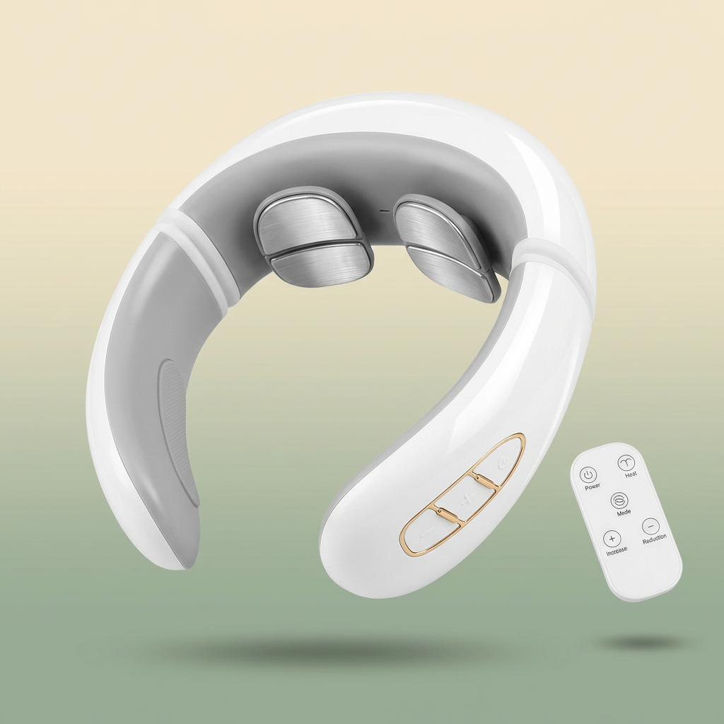 VOZA CerviSoothe Cordless EMS Neck Massager - VOZA