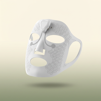 DermaSync wearable silicone EMS full-face mask — VOZA