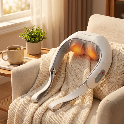 VOZA CerviCore Heated Neck & Shoulder Tension Massager — VOZA