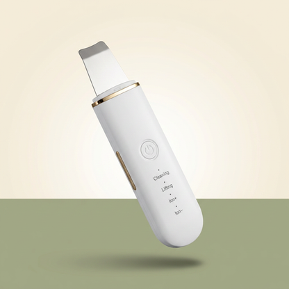 VOZA DermalResurface Ultrasonic Skin Scrubber & Ion Infusion Spatula — VOZA