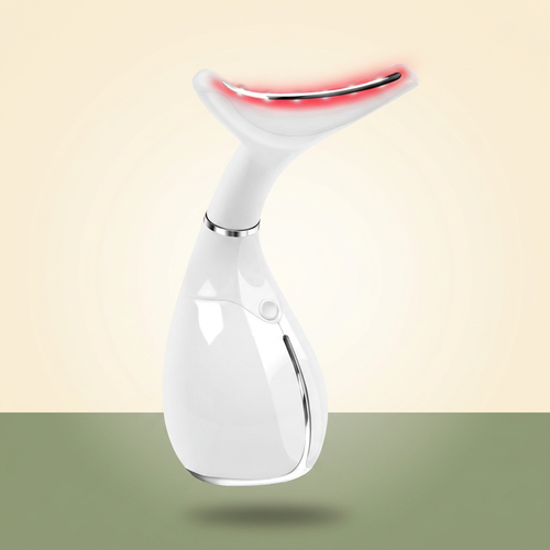 VOZA CerviLift Red & Blue LED Neck and Jaw Lifting Beauty Wand — VOZA