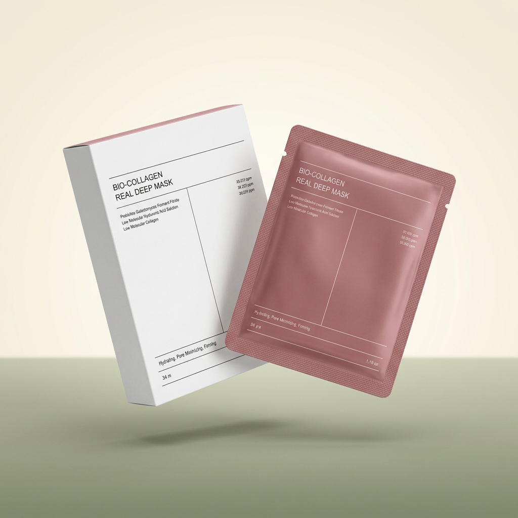 VOZA Dermal Glaze Bio-Collagen Deep Hydration Sheet Mask — VOZA