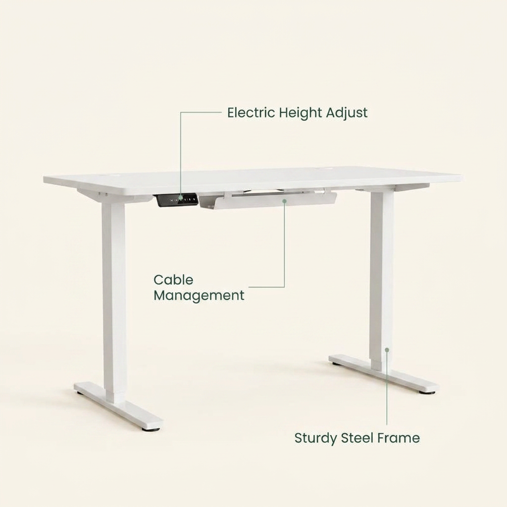 VOZA ErgoRise Electric Standing Desk — VOZA
