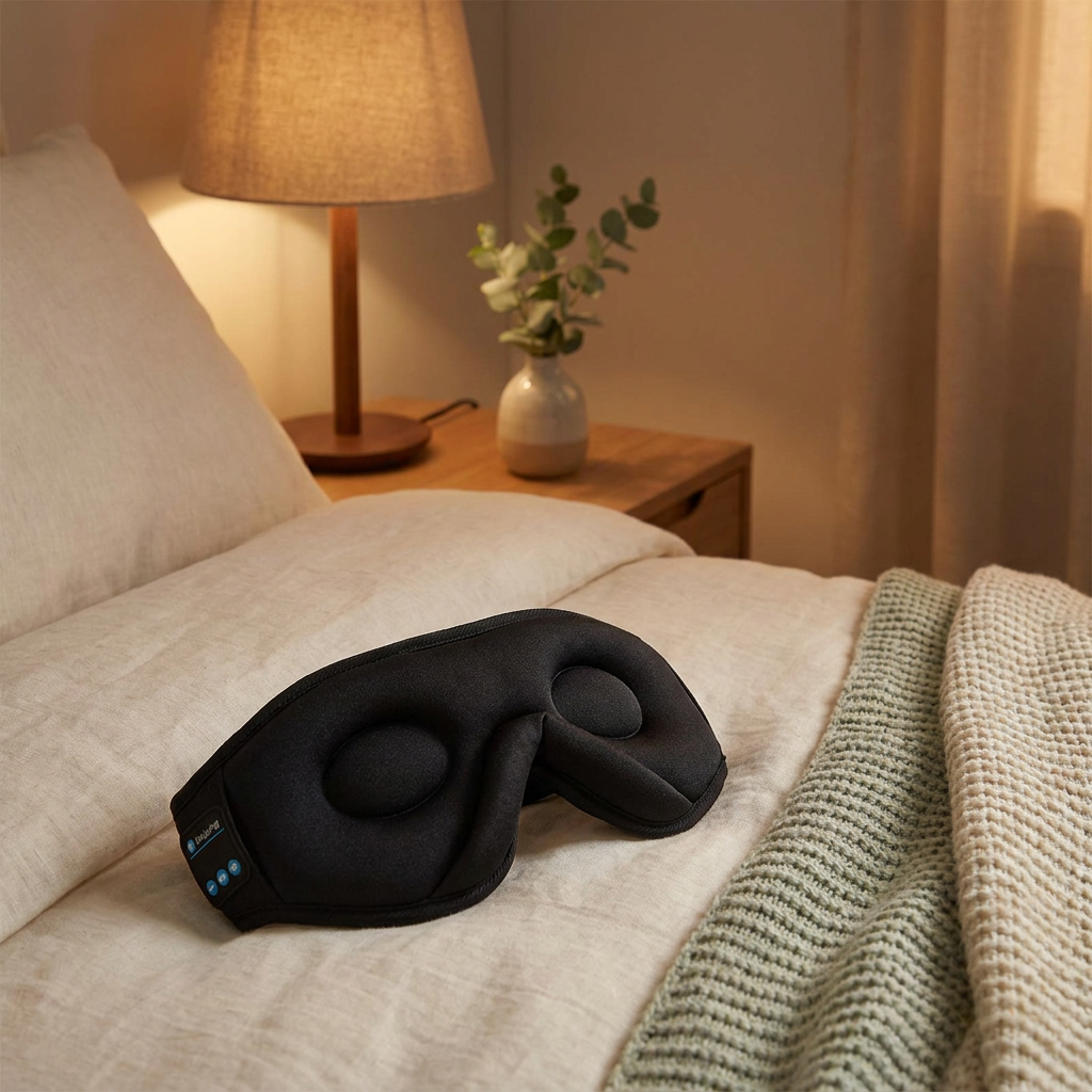VOZA AuraSync Bluetooth Sleep Mask with Audio — VOZA