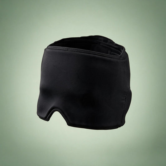 VOZA CryoForm wrap band, matte black open-crown design on sage studio backdrop