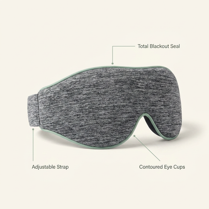 VOZA SomniCloud Contoured Blackout Sleep Mask — VOZA