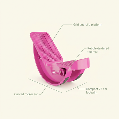 VOZA KineticCurve Ankle & Calf Rocker Stretch Board — VOZA